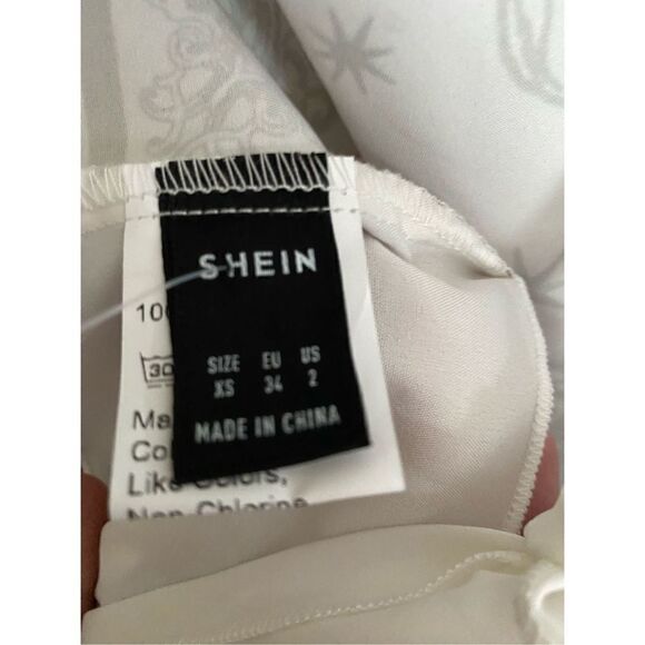 Shein ￼women’s astrology, print scarf, Tie top halter styles size XS - Picture 4 of 5